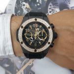 雲林流當品拍賣 原裝 HUBLOT 宇舶 BIG BANG 鑽圈 48mm 自動 男錶 9成5新 盒單 ZR423